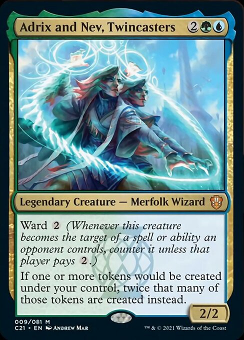 Adrix and Nev, Twincasters [Commander 2021] | Good Games North