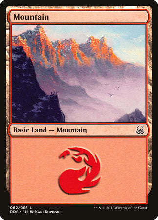 Mountain (62) [Duel Decks: Mind vs. Might] | Good Games North