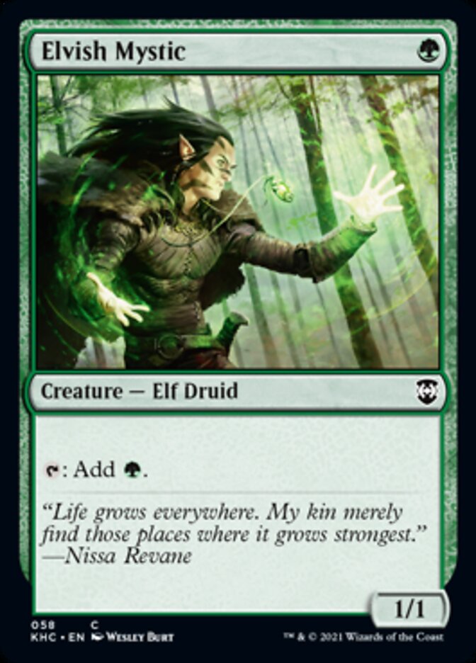 Elvish Mystic [Kaldheim Commander] | Good Games North