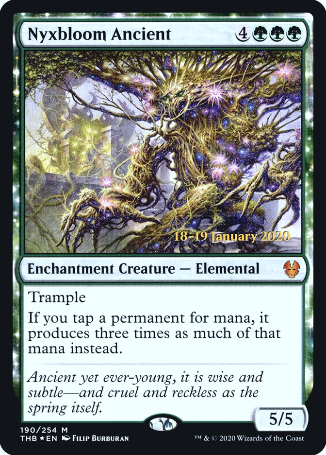 Nyxbloom Ancient [Theros Beyond Death Prerelease Promos] | Good Games North