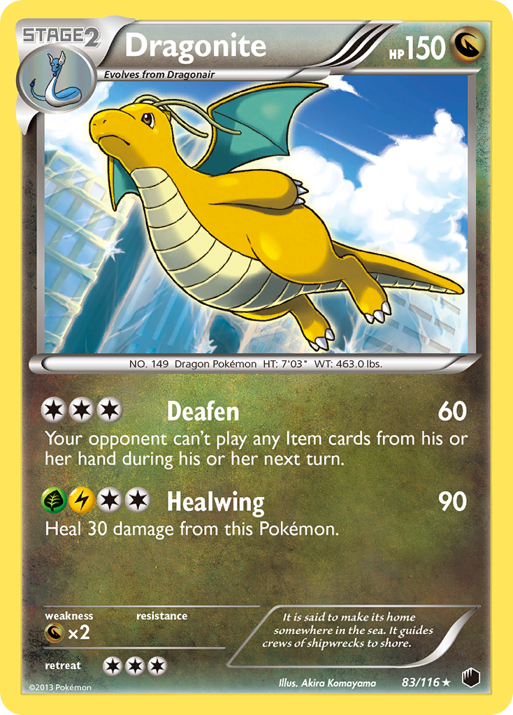 Dragonite (83/116) [Black & White: Plasma Freeze] | Good Games North