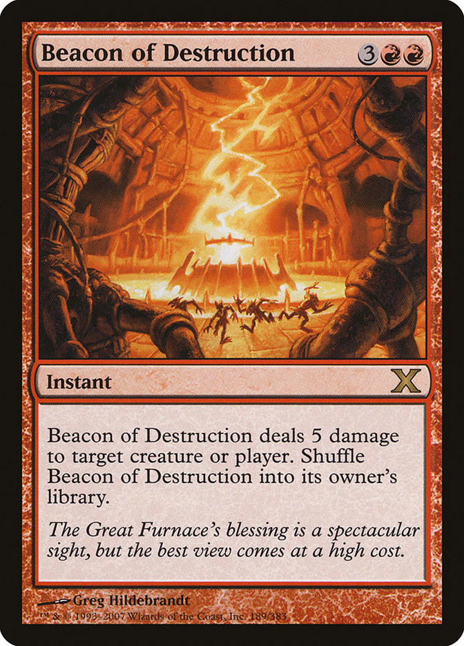 Beacon of Destruction [Tenth Edition] | Good Games North