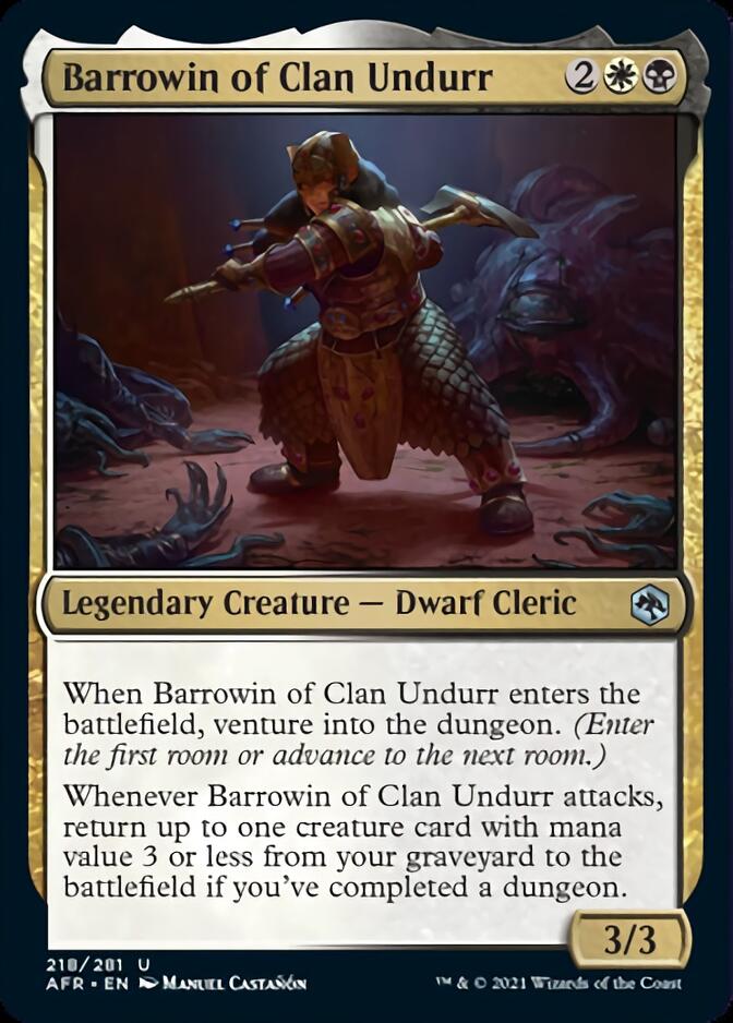 Barrowin of Clan Undurr [Dungeons & Dragons: Adventures in the Forgotten Realms] | Good Games North