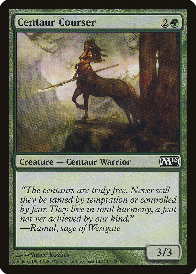 Centaur Courser [Magic 2010] | Good Games North