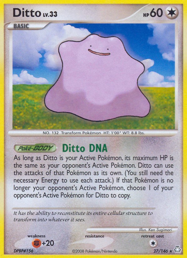 Ditto (27/146) [Diamond & Pearl: Legends Awakened] | Good Games North