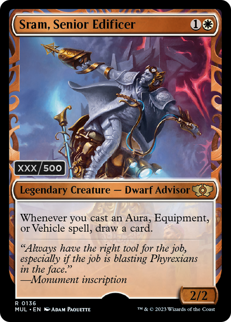Sram, Senior Edificer (Serialized) [Multiverse Legends] | Good Games North