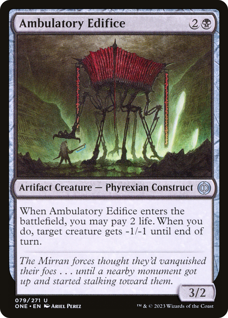 Ambulatory Edifice [Phyrexia: All Will Be One] | Good Games North