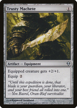 Trusty Machete [Zendikar] | Good Games North