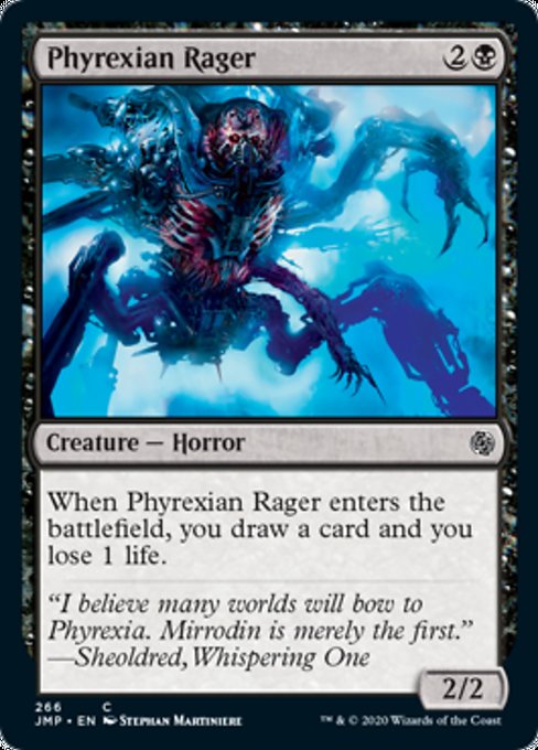 Phyrexian Rager [Jumpstart] | Good Games North