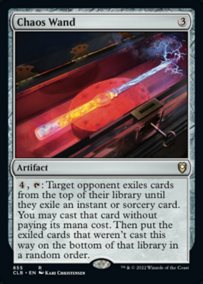 Chaos Wand [Commander Legends: Battle for Baldur's Gate] | Good Games North