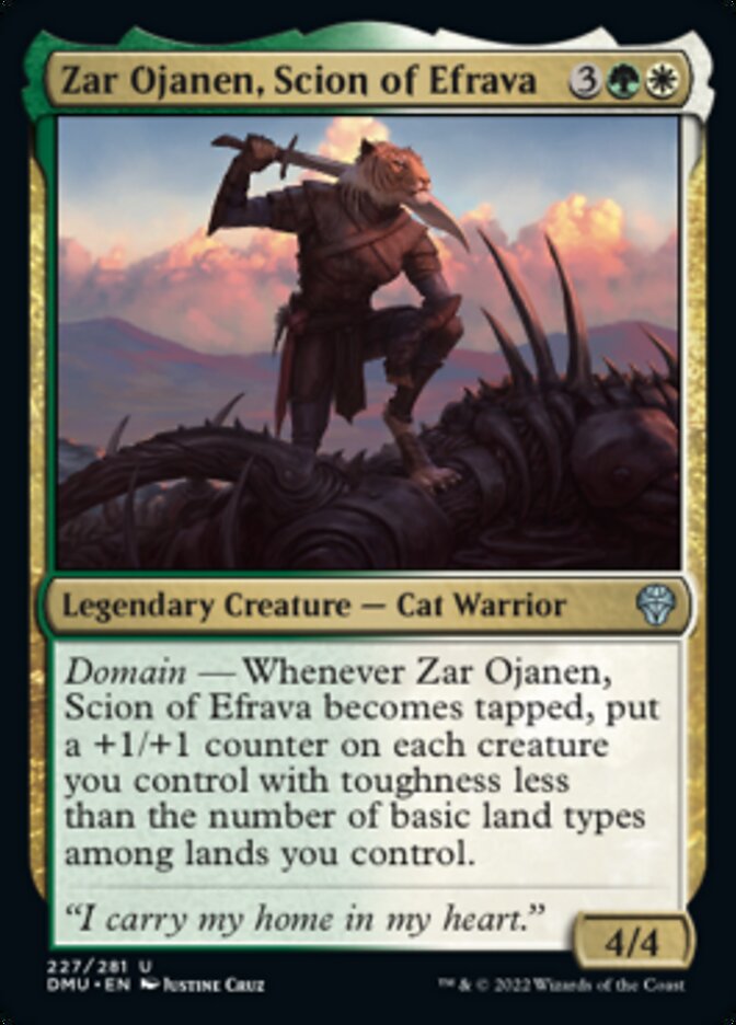 Zar Ojanen, Scion of Efrava [Dominaria United] | Good Games North