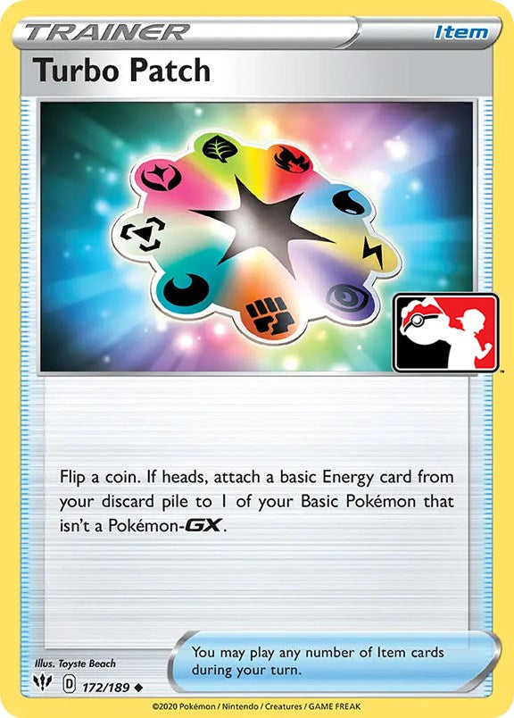 Turbo Patch (172/189) [Prize Pack Series One] | Good Games North