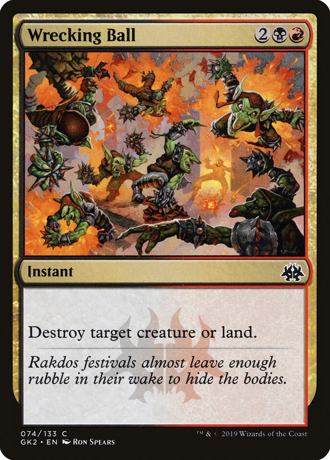 Wrecking Ball [Ravnica Allegiance Guild Kit] | Good Games North