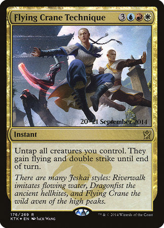 Flying Crane Technique [Khans of Tarkir Promos] | Good Games North