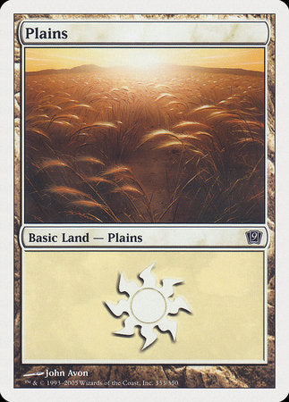 Plains (333) [Ninth Edition] | Good Games North