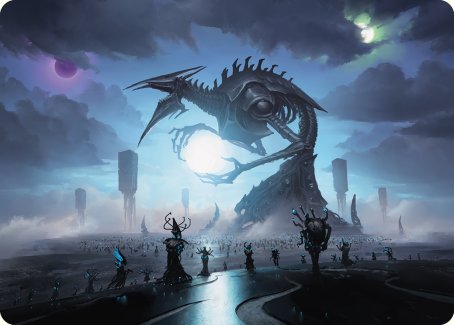 Blue Sun's Zenith Art Card [Phyrexia: All Will Be One Art Series] | Good Games North