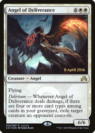 Angel of Deliverance [Shadows over Innistrad Promos] | Good Games North
