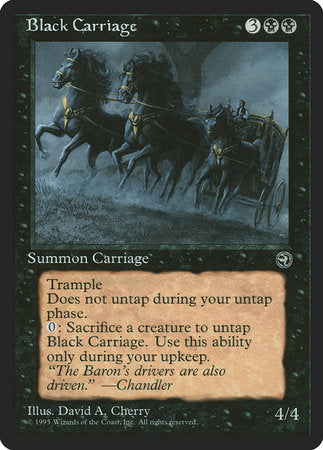 Black Carriage [Homelands] | Good Games North