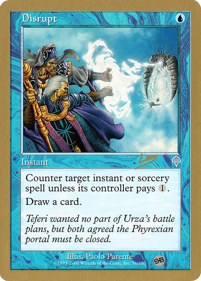 Disrupt (Raphael Levy) (SB) [World Championship Decks 2002] | Good Games North