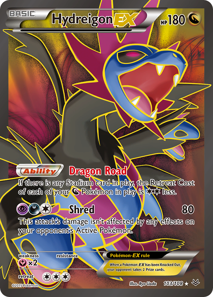 Hydreigon EX (103/108) [XY: Roaring Skies] | Good Games North