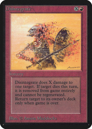 Disintegrate [Limited Edition Alpha] | Good Games North