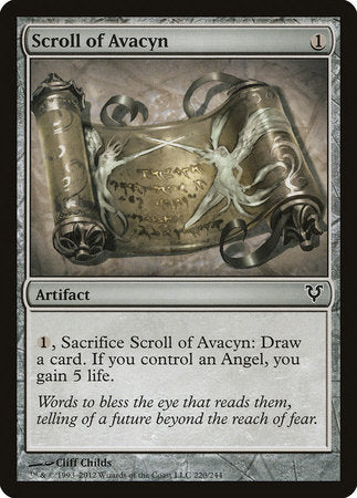 Scroll of Avacyn [Avacyn Restored] | Good Games North
