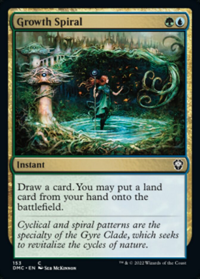Growth Spiral [Dominaria United Commander] | Good Games North
