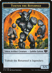 Daretti, Scrap Savant Emblem // Tuktuk the Returned Double-sided Token [Commander 2014 Tokens] | Good Games North