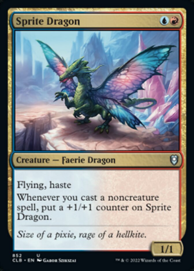 Sprite Dragon [Commander Legends: Battle for Baldur's Gate] | Good Games North