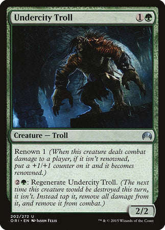 Undercity Troll [Magic Origins] | Good Games North