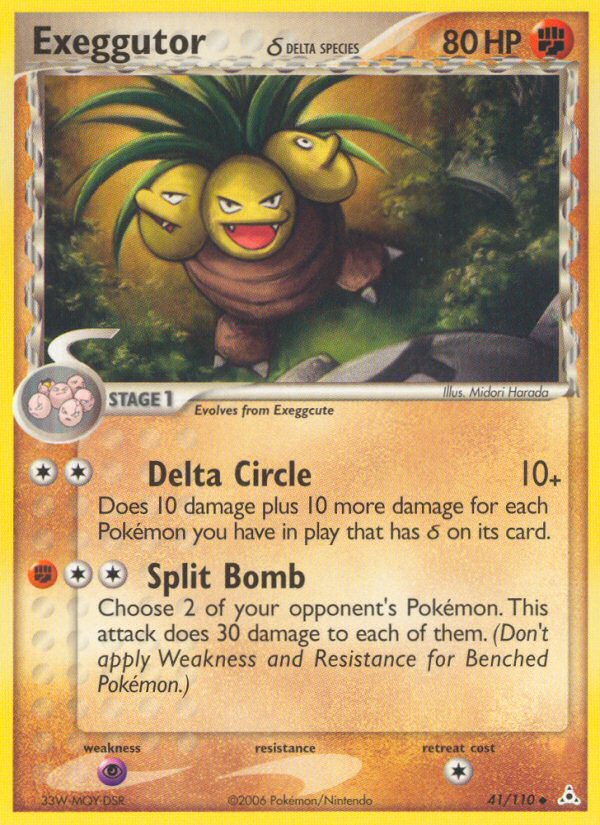 Exeggutor (41/110) (Delta Species) [EX: Holon Phantoms] | Good Games North