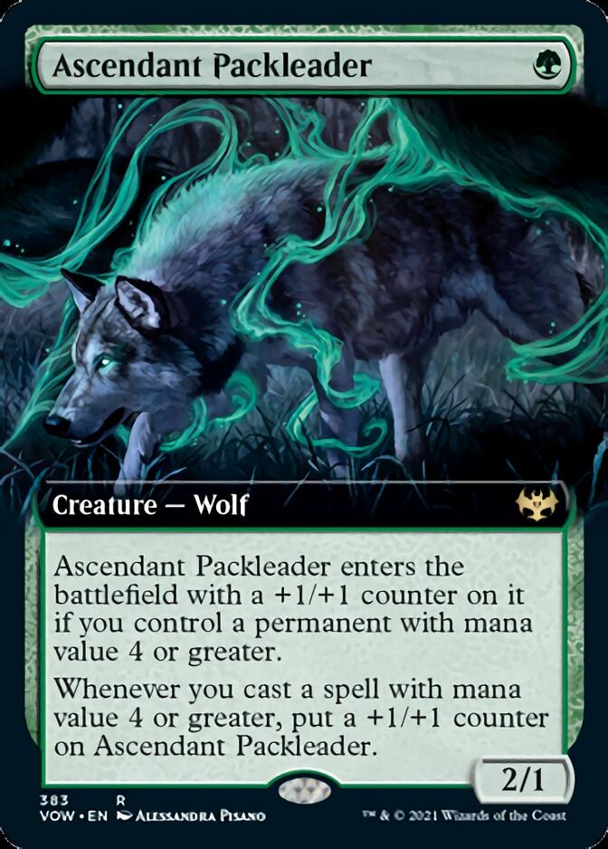 Ascendant Packleader (Extended) [Innistrad: Crimson Vow] | Good Games North