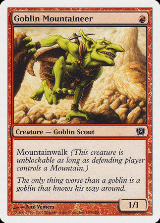 Goblin Mountaineer [Ninth Edition] | Good Games North