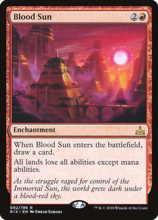 Blood Sun [Rivals of Ixalan] | Good Games North