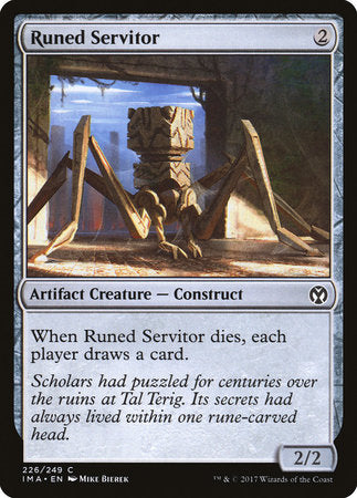 Runed Servitor [Iconic Masters] | Good Games North