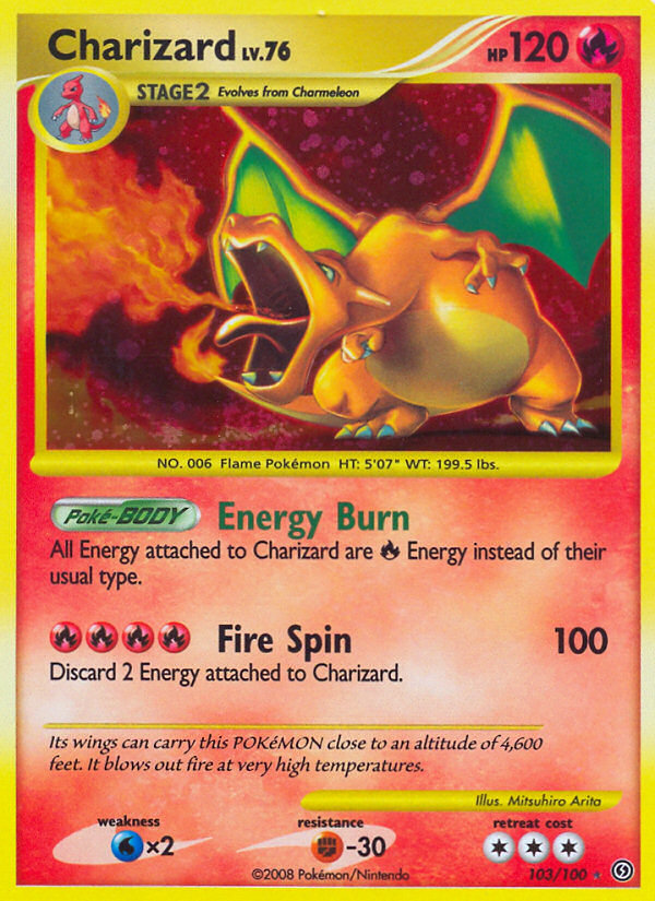 Charizard (103/100) [Diamond & Pearl: Stormfront] | Good Games North