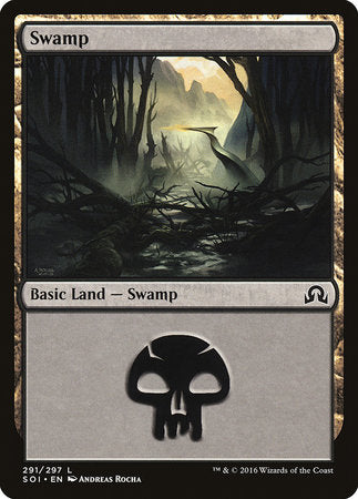 Swamp (291) [Shadows over Innistrad] | Good Games North