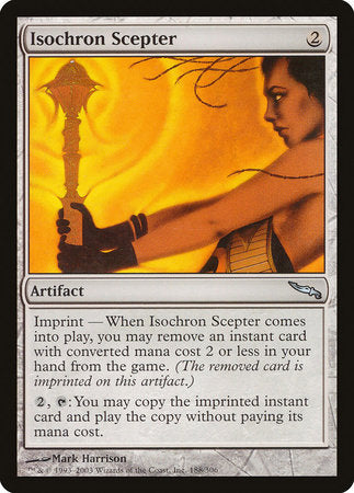 Isochron Scepter [Mirrodin] | Good Games North