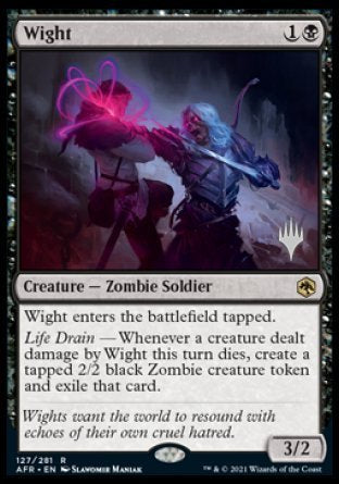 Wight (Promo Pack) [Dungeons & Dragons: Adventures in the Forgotten Realms Promos] | Good Games North