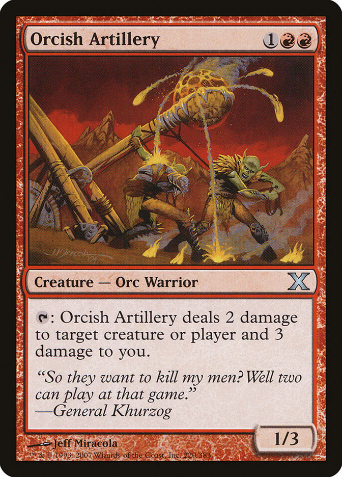 Orcish Artillery [Tenth Edition] | Good Games North