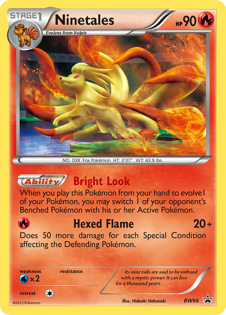 Ninetales (BW66) [Black & White: Black Star Promos] | Good Games North