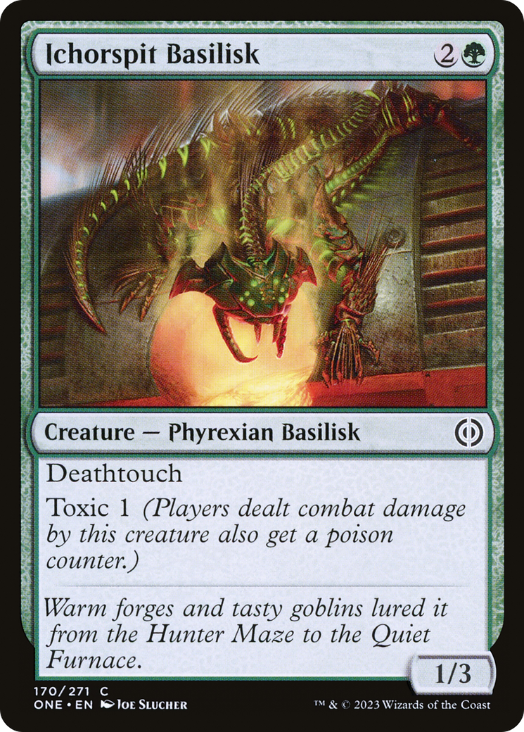 Ichorspit Basilisk [Phyrexia: All Will Be One] | Good Games North