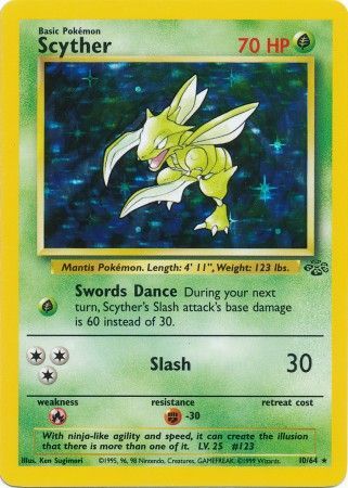Scyther (10/64) [Jungle Unlimited] | Good Games North