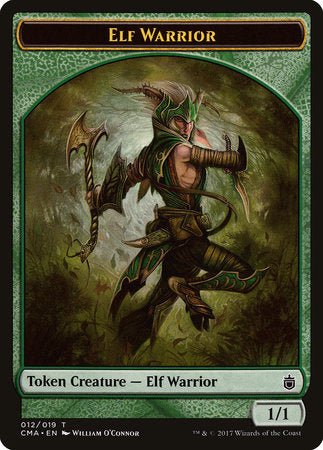 Elf Warrior Token (012) [Commander Anthology Tokens] | Good Games North