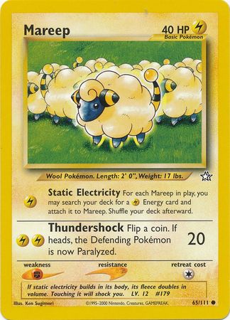 Mareep (65/111) [Neo Genesis Unlimited] | Good Games North