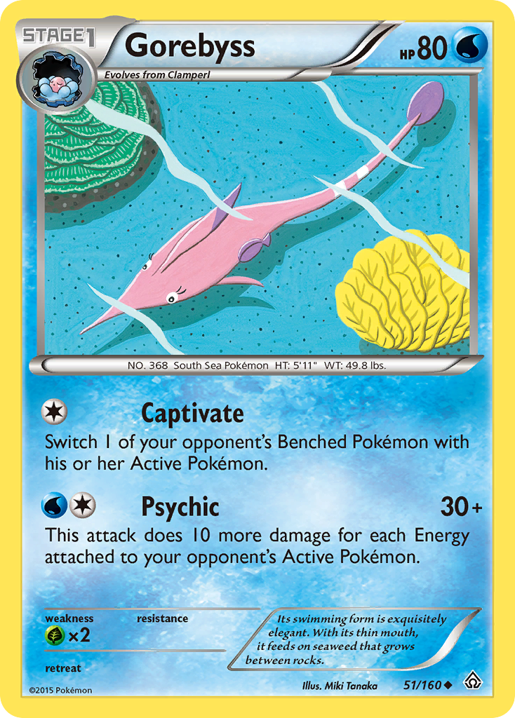 Gorebyss (51/160) [XY: Primal Clash] | Good Games North