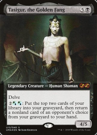 Tasigur, the Golden Fang [Ultimate Box Topper] | Good Games North