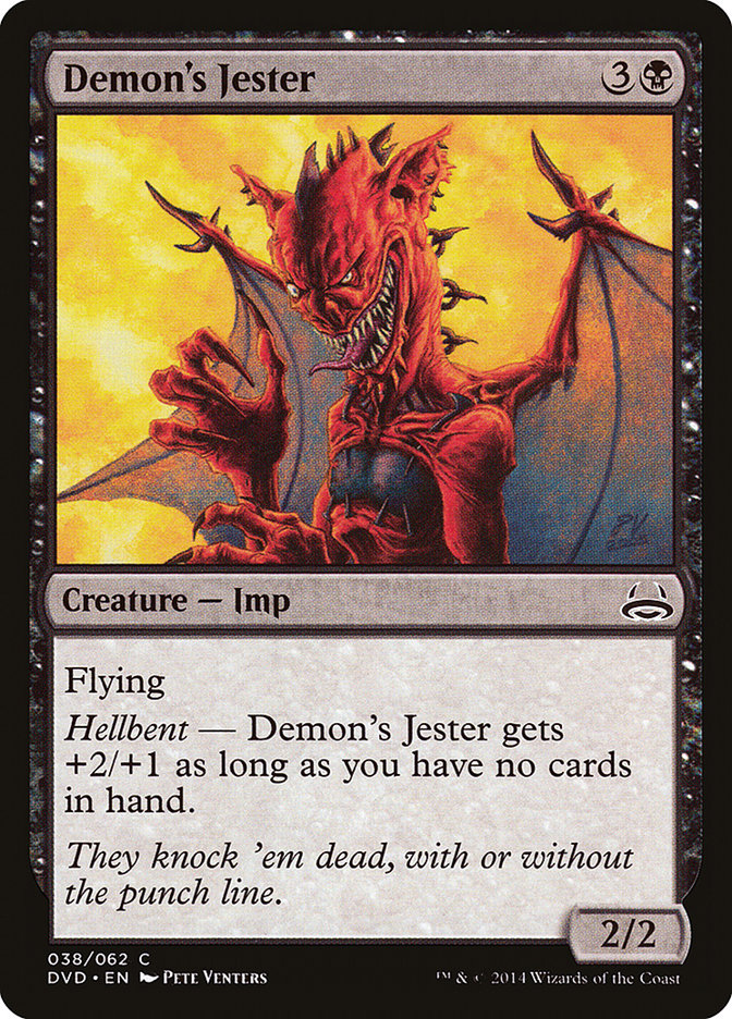 Demon's Jester (Divine vs. Demonic) [Duel Decks Anthology] | Good Games North