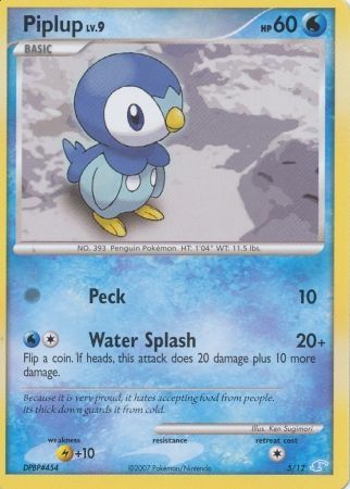 Piplup (5/12) [Diamond & Pearl: Trainer Kit - Manaphy] | Good Games North