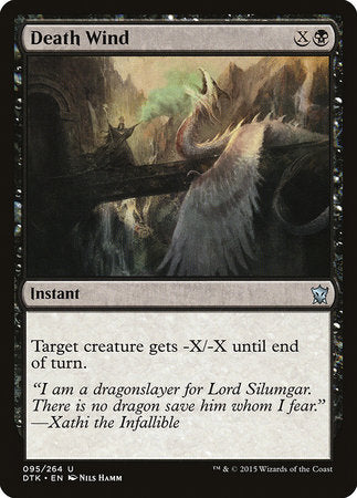 Death Wind [Dragons of Tarkir] | Good Games North